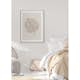 Poster Gallerix Cutout Monstera Sand
