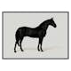 Poster Gallerix Black Horse Land. Drawing