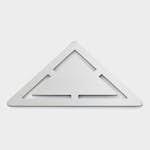 Avloppsgaller Unidrain ClassicLine Hörn Anniversario