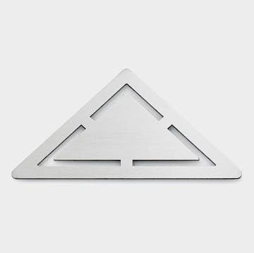 Avloppsgaller Unidrain ClassicLine Hörn Anniversario