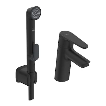 Tvättställsblandare Oras Optima 2612F med Självstängande Handdusch