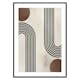 Poster Gallerix Broad Geometric No1