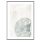 Poster Gallerix Watercolor Leaf Silhouette