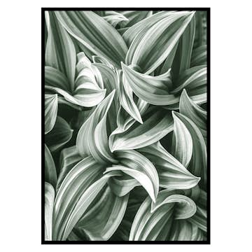 Poster Gallerix Bright Green Botanical No2