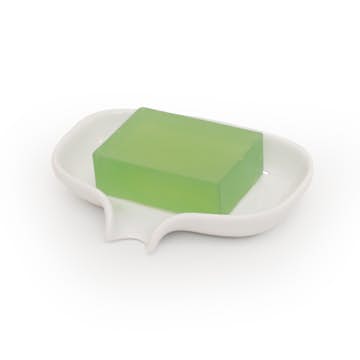 Tvålkopp Bosign Vit Porslin