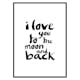 Poster Gallerix To The Moon And Back