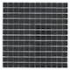 Klinker Arredo Fojs Collection Svart Mosaic Glossy 3x3 cm