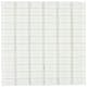 Kristallmosaik Arredo Matt Vit 4,8x4,8 cm