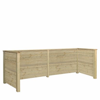 Soptunneskydd Klink Profil PLUS 377 x 108 cm PEFC