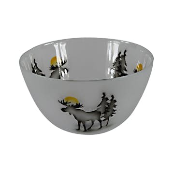 Skål Nybro Crystal Älg