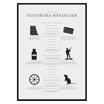 Poster Gallerix Historiska Händelser