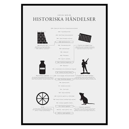 Poster Gallerix Historiska Händelser