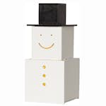 Snögubbe Star Trading i Trä