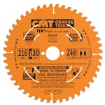 Sågklinga CMT Orange Tools ITK-Plus Kapning 216x1,8x30 T48 W Neg