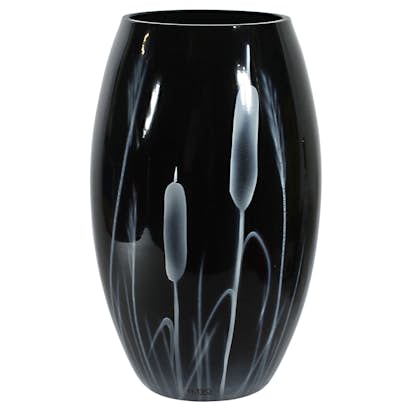 Vas Nybro Crystal Kaveldun Konvex 20 cm