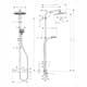Takduschset Hansgrohe Crometta S 240 1jet Showerpipe