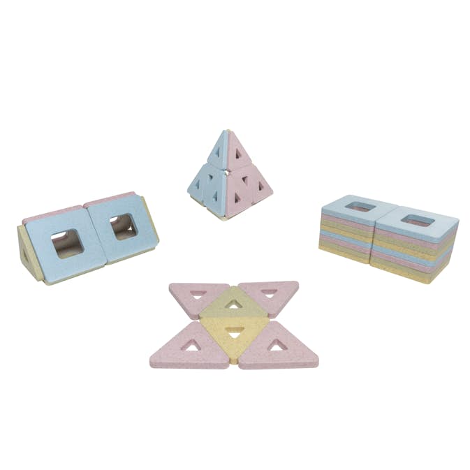 Polydron ABA Skol KinderMag Startset 48 delar