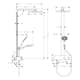 Takduschset Hansgrohe Raindance E Showerpipe 300 1jet ShowerTablet 350