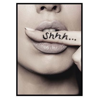 Poster Gallerix Shhh...