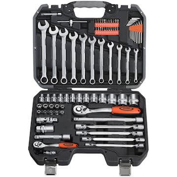 Verktygssats Harden 77-delar