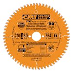 Sågklinga CMT Orange Tools fintandad NE Neg Alu/Plast
