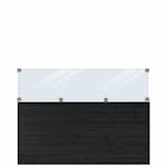Plank Profilstaket PLUS med Glas 174 x 125 cm