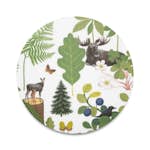 Grytunderlägg Arvidssons Textil Skogsliv Rund