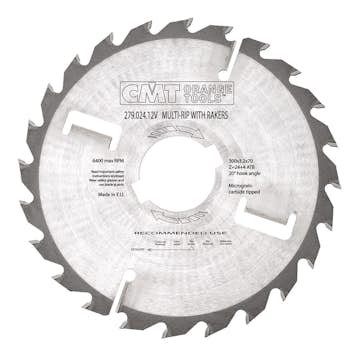 Klyvsågklinga CMT Orange Tools ATB +4 W