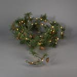 Girlang Gnosjö Konstsmide 5m Batteridriven Slinga 60st LED-lampor Utomhus