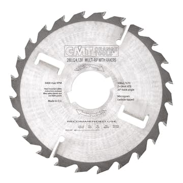 Klyvsågklinga CMT Orange Tools ATB Tunn T21+3 F