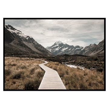 Poster Gallerix Hooker Valley Track