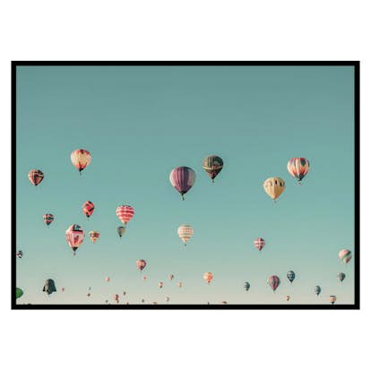 Poster Gallerix Hot Air Balloons