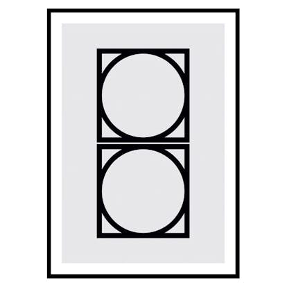 Poster Gallerix Geometric Art No1