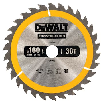 Cirkelsågblad DeWalt DT19-QZ 542612-D