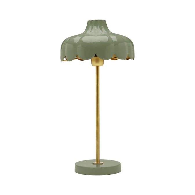 Bordsslampa PR Home Wells med Handgjord Lampskärm 50 cm