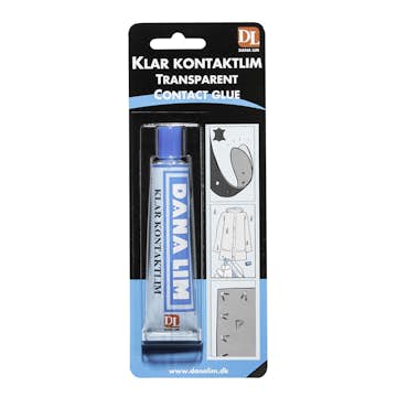 Kontaktlim Danalim 284 Transparent 40 ml för Plast, Läder och Metall
