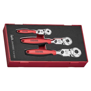 Spärrhandtagssats Teng Tools TEA7203