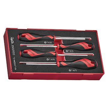 Skruvmejselsats Teng Tools TX TEAMD04TXN