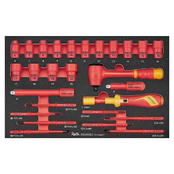 Verktygssats Teng Tools TEFXV27 1 000 V