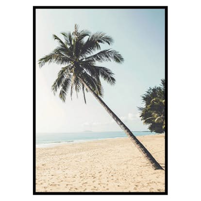 Poster Gallerix Leaning Palm