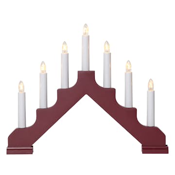 Ljusstake Star Trading Ada 7-Armad Adventsljusstake