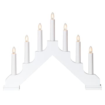 Ljusstake Star Trading Ada 7-Armad Adventsljusstake