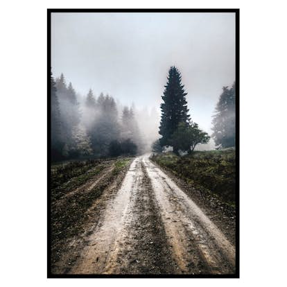 Poster Gallerix Muddy Raod No2