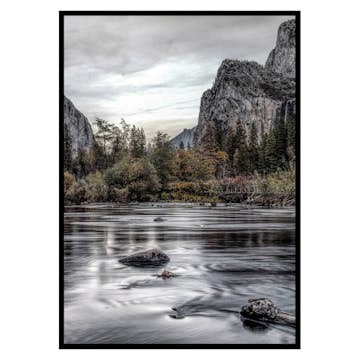 Poster Gallerix Yosemite River