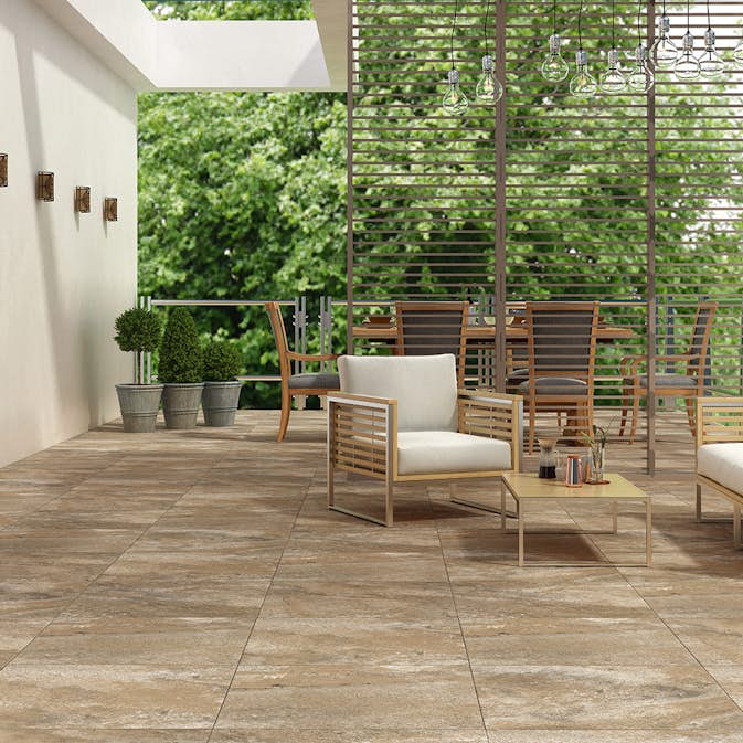 Klinker Netto Ceramika Dortmund Brown Matt 60x60 cm