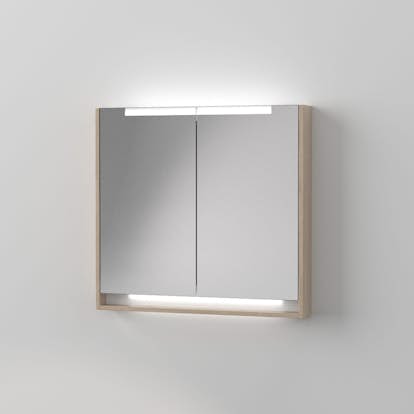 Spegelskåp DuoBad Gripen 80 med LED