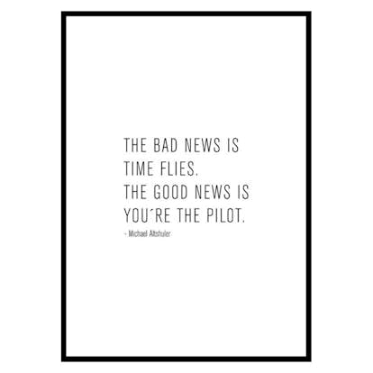 Poster Gallerix Time Flies