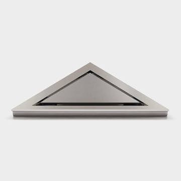 Avloppspanel Unidrain HighLine Hörn Panel och Ram