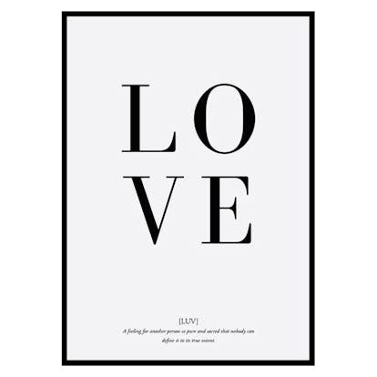 Poster Gallerix LOVE