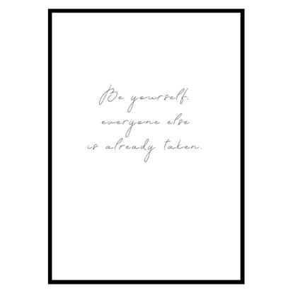 Poster Gallerix Be Yourself